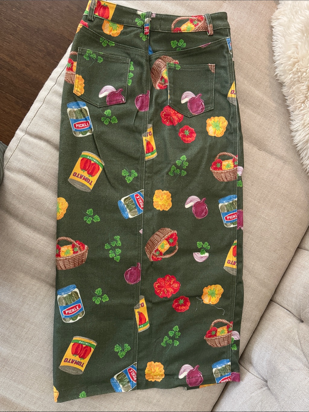 Lisa Says Gah! Picnic Print Skirt — image 3 of 3